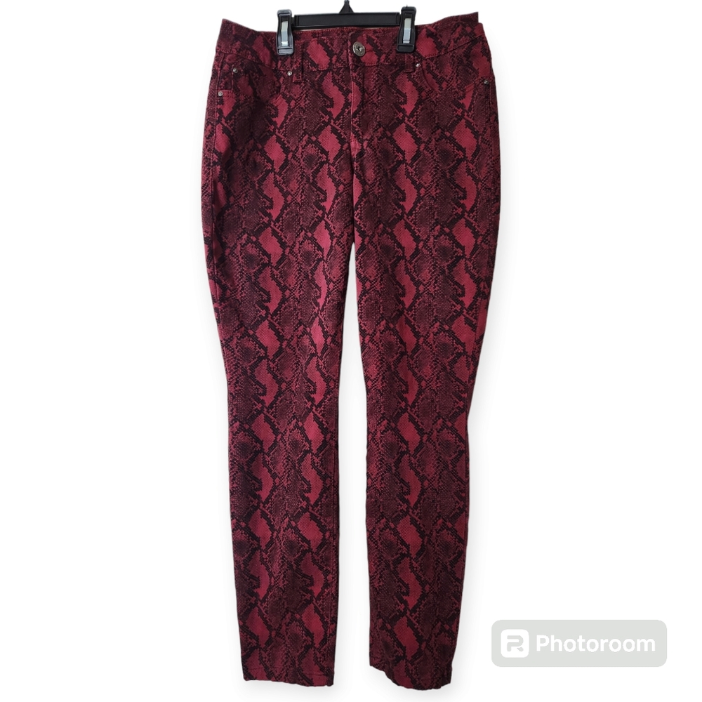INC International Concepts INCEssential Python Print Jeans